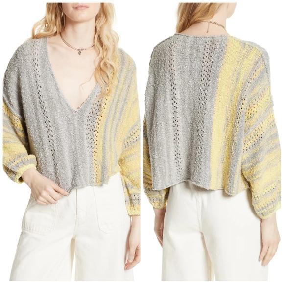 *SOLD* Free People Amethyst Sweater - Picture 4 of 8